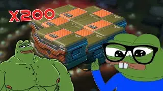 I Gave My Twin Brother 200 Containers for Halloween in Tanki Online