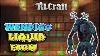 Wendigo XP Farm  |  Drops Wendigo Antlers and Frost Rods   |  RLCraft 2.9.3