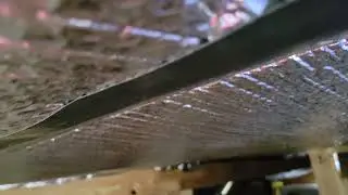 Insulating crawl space with foil wrap,rockwool, 1 inch spray foam.