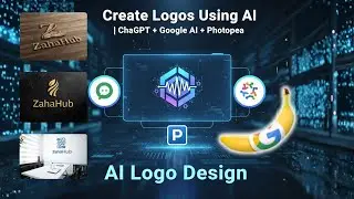 3D Logo Ideas Using ChatGPT & Google AI | Free Online Tools