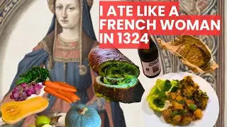 A day eating like a MEDIEVAL FRENCH WOMAN in FRANCE | French DIET