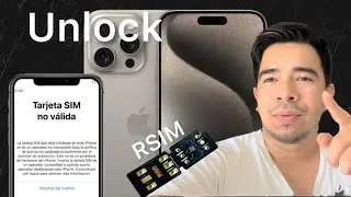 How to Insert an RSIM into an iPhone to Unlock It | Easy Method [for Beginners] 📴🇺🇸😁