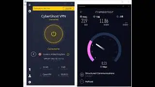 【CyberGhost VPN】Review United Kingdom Speed Test ☑️️️️