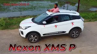 Nexon xms 2023 2023 Tata Nexon XMS Walkaround Drone shoot