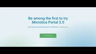 Microtica Developer Self Service Portal 2 0