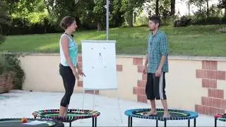 Améliorez votre vision grâce aux mouvements : exercices sur Trampoline Bellicon