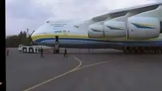 Самый большой в мире самолет в Таджикистане