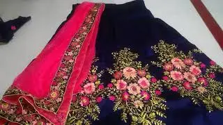 Unboxing of Lehanga