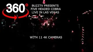 FIVE HEADED COBRA LIVE IN LAS VEGAS IN 8K VR 360  BUZZTV SEASON 13 EPIODE 5