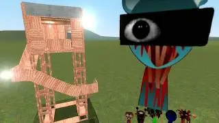 Nightmare Sprunki Sky Phase 3 Vs Tower in Gmod