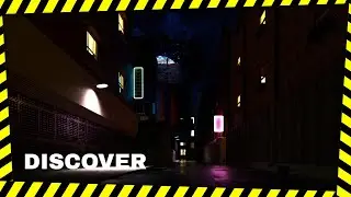 Blender art concept design / A Place to discover. Blender 2.9
