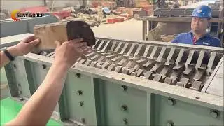Waste Wood Recycling | Wood Log Shredder | Wood Chipper Crusher Machine