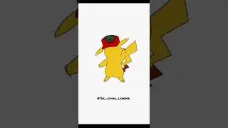 Pikachu Using Turtle Python Programming ✨️ (Check Description) 