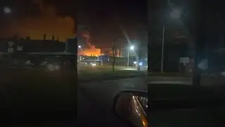 атака нефтебазы нефтепродуктов Брянск