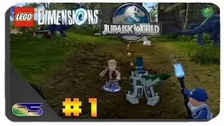 Lego Dimensions - Jurassic World Hub 100% Completion Part 1
