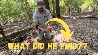 Metal Detecting a Union Bayou Camp!