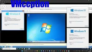 HO INSTALLATO WINDOWS 7 DENTRO WINDOWS 8 DENTRO WINDOWS 10 DENTRO WINDOWS 11 - VMception