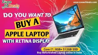 Apple Macbook Pro A1398 - Retina Display - Apple Laptop Unboxing - Refurbished Macbook - Zoneofdeals