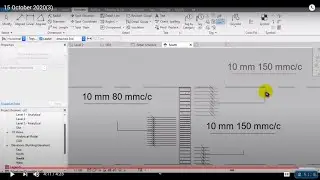 Different Spacing in ties / Stirrups in Column