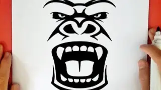 HOW TO DRAW KING KONG