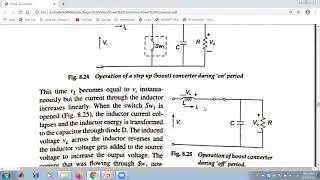Principle of operation of boost converter by Prathita Roy