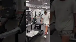 They turned the gravity off at the gym… #gym #dan