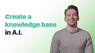 This is how you create a knowledge base in A.I. 💡✨