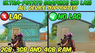 💛ULTRA POTATO GRAPHICS CONFIG FOR 🔥 PUBG MOBILE 1.3 | 90 FPS | PUBG LAG FIX - BoomBaam YT