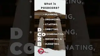 Understanding POSDCORB | 7 Principles of Gulick's POSDCORB Explained Summary | 