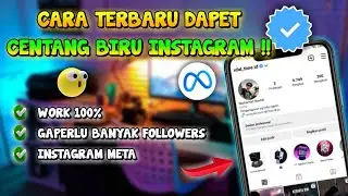 LANGSUNG VERIVED !! Cara Mendapatkan Logo Centang Biru di Instagram META Terbaru