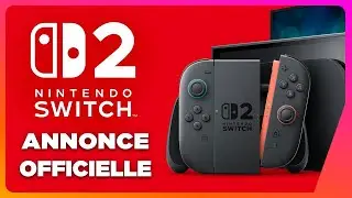 La SWITCH 2 enfin OFFICIALISÉE : Date, Jeux, Nouveautés... TOUTES les annonces de Nintendo !