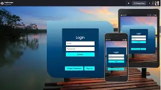 Create responsive animated Login, Sign-up and Forgot Password pages | Using HTML, CSS and JavaScript