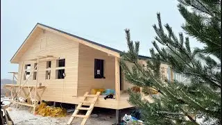 FinnHouse в Павловском посаде, Московская область. Одноэтажный каркасный дом 8.3 на 11.7 м