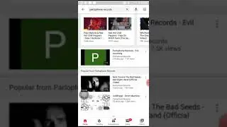 Parlophone record is top one on YouTube how