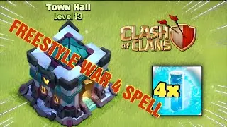 Full bintang attack war th 13 clan maze  #coc #clashofclans #war