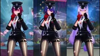 【4K / MMD/崩坏: 星穹铁道 Honkai: Star Rail】Black Swan Kafka Acheron/我怎么用力也走不到你心里//#Honkai: Star Rai
