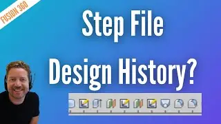 Fusion 360 Time Line Missing In Step Files?