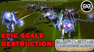 [EPIC] THESE NUTS WON'T CRACK! FAF Cast #32 - Supreme Commander: Forged Alliance Forever 6v6 Custom