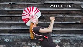 Мои работы для вязального марафона "Meet to knit". Часть 1