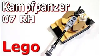Лего мини танк Kampfpanzer 07 RH (самоделка из лего)
