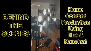 How To Film A Commercial With Philips Hue and Nanoleaf Using Dramatic Lights