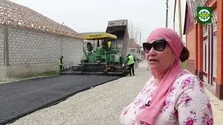 В г. Аргун продолжается асфальтирование новых улиц города