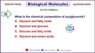 Acylglyderols #Acylglyderol #biologicalmolecules #biologicalmoleculesmcqs #mdcatbiology #biologymcqs