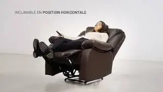 ECODE® Fauteuil Massant Relax MONACO, 10 Vibromoteurs Ondulants ECO-8590. Disponible en 3 couleurs
