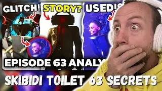THE WAR IS JUST STARTING?! - SKIBIDI TOILET 63 ALL SECRETS & Easter Egg Analysis Theory (REACTION!!)