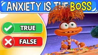 How Much Do You Know About INSIDE OUT 2? 🎬🥦🔥 | Inside Out QUIZ