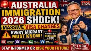 🚨 Australia Immigration 2026 SHOCK: Massive Visa Changes Every Migrant Must Know