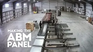 Making the ABM Metal Roof Panel