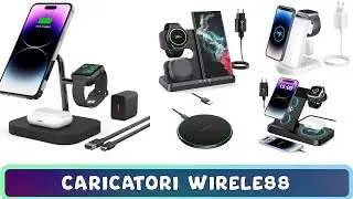 MIGLIORI CARICATORI WIRELESS 2024 AMAZON