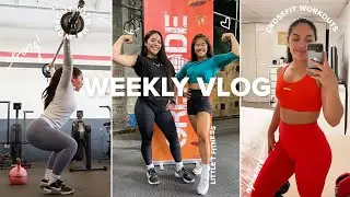 WEEKLY VLOG / Workout With Me, Toronto Fitness Event, Alphalete Amplify Dupe? CrossFit Open 23.2